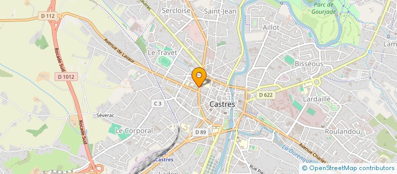 localisation de l'entreprise MDF 81  CASTRES