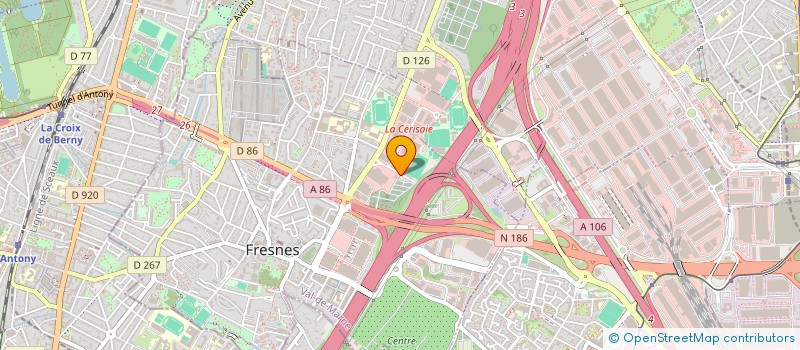 localisation de l'entreprise MDF  FRESNES