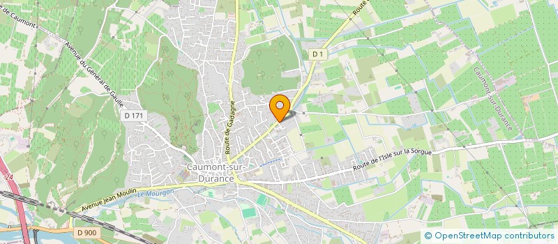 localisation de l'entreprise MDF  CAUMONT-SUR-DURANCE