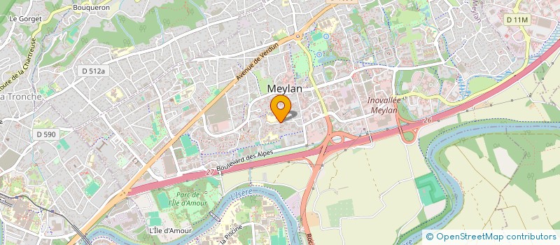 localisation de l'entreprise MDF  MEYLAN