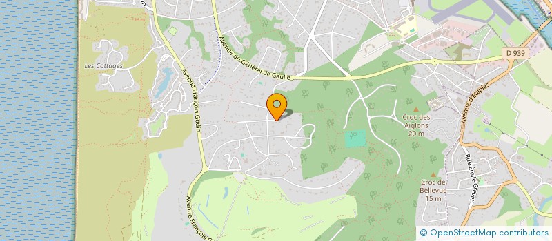 localisation de l'entreprise MDF CONSULTING  LE TOUQUET-PARIS-PLAGE