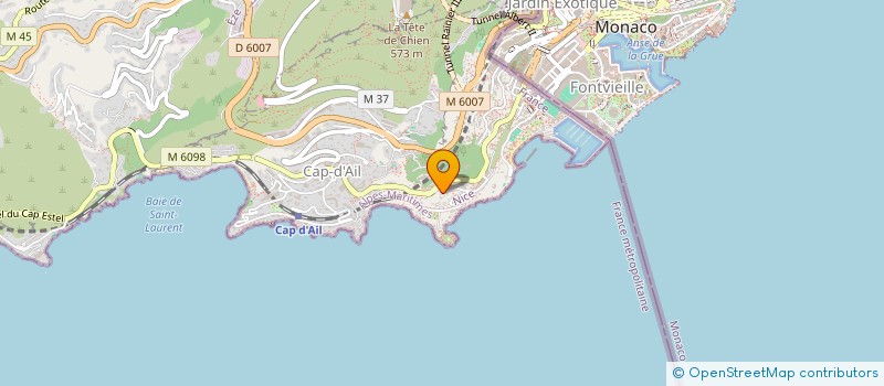 localisation de l'entreprise MDF REALTY à CAP-D'AIL