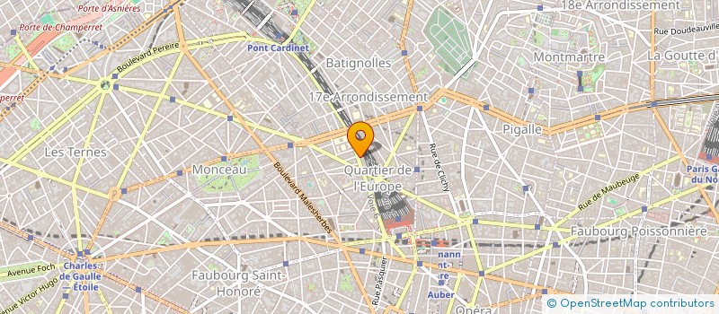 localisation de l'entreprise MDF VOYAGES  PARIS