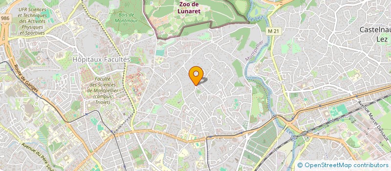 localisation de l'entreprise MDFD IMMOBILIER à MONTPELLIER
