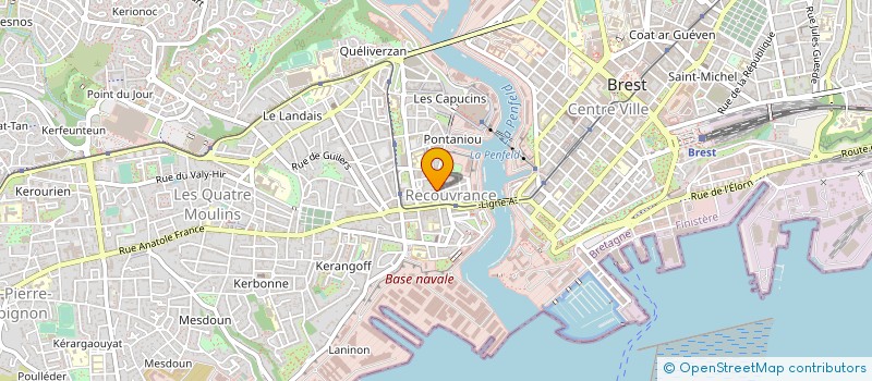 localisation de l'entreprise MDFM RECORDS à BREST