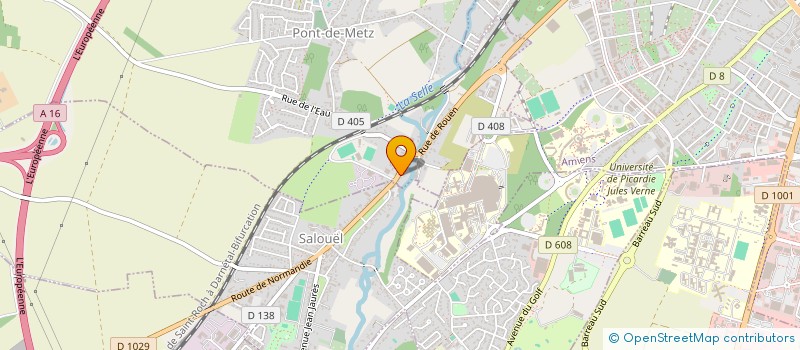 localisation de l'entreprise MDFMAT  PONT-DE-METZ