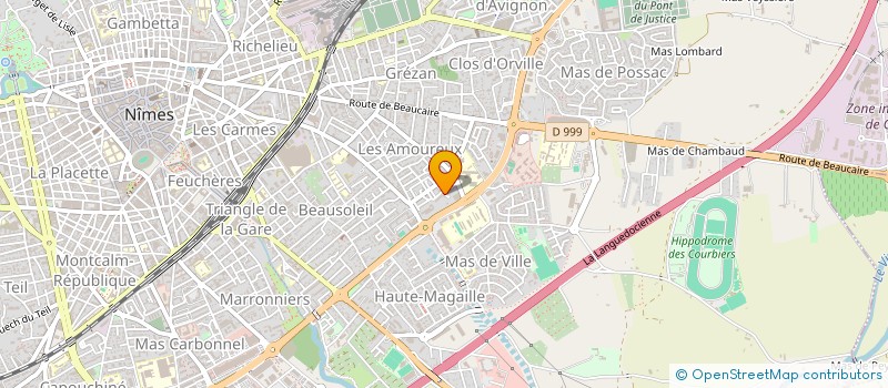 localisation de l'entreprise MDG à NIMES