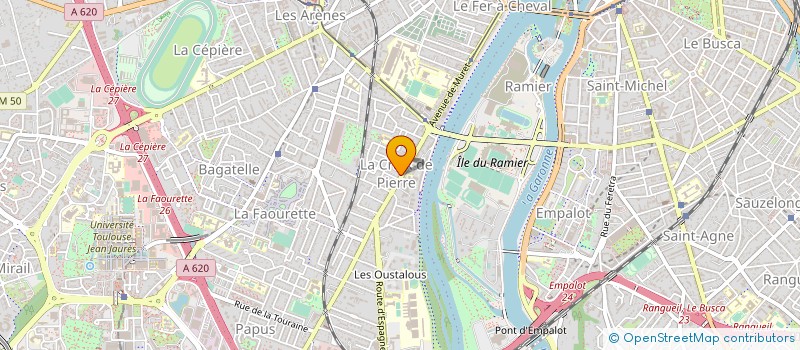 localisation de l'entreprise MDG à TOULOUSE