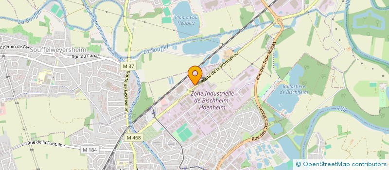 localisation de l'entreprise MDG  HNHEIM