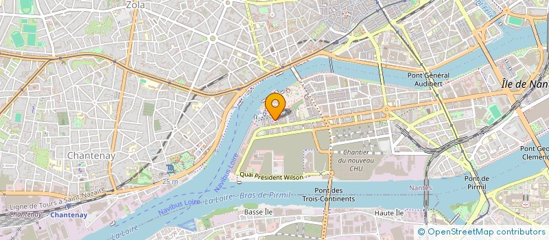 localisation de l'entreprise MDG  NANTES