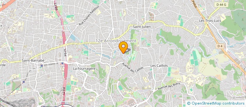 localisation de l'entreprise MDG CONSULTANT  MARSEILLE