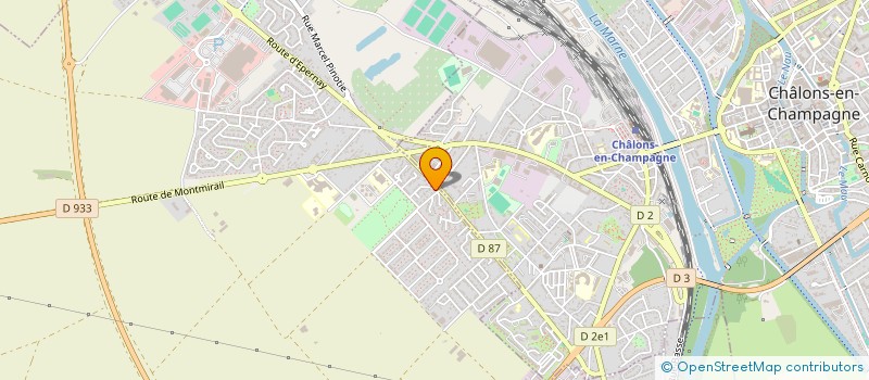 localisation de l'entreprise MDG VITRY  FAGNIERES