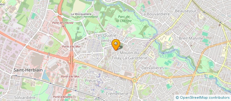 localisation de l'entreprise MDGC  SAINT-HERBLAIN