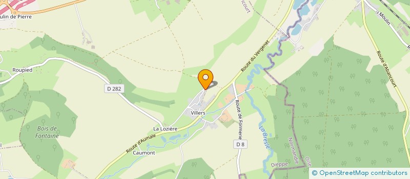 localisation de l'entreprise MDGD  HAUDRICOURT