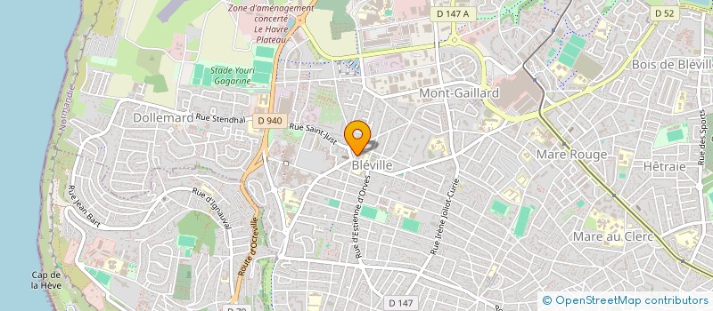 localisation de l'entreprise MDGD à LE HAVRE