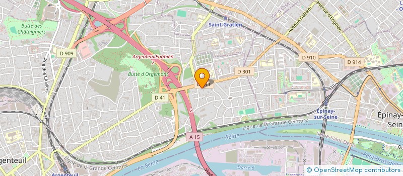 localisation de l'entreprise MDGK à ARGENTEUIL