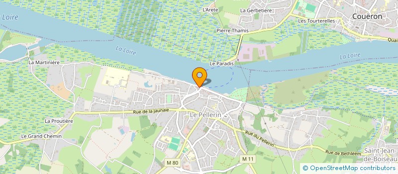 localisation de l'entreprise MDGL  LE PELLERIN