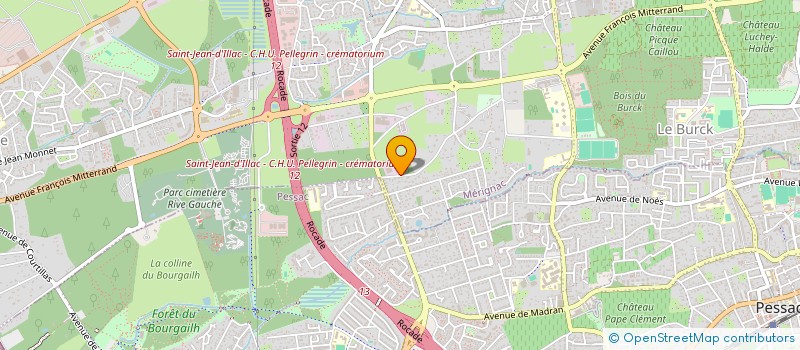 localisation de l'entreprise MDGM à MERIGNAC