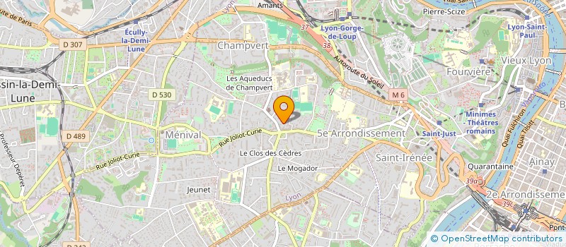 localisation de l'entreprise MDGV PARTICIPATIONS  LYON