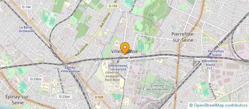 localisation de l'entreprise MDH à VILLETANEUSE