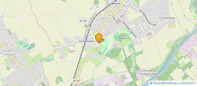 localisation de l'entreprise MDH  WAVRIN