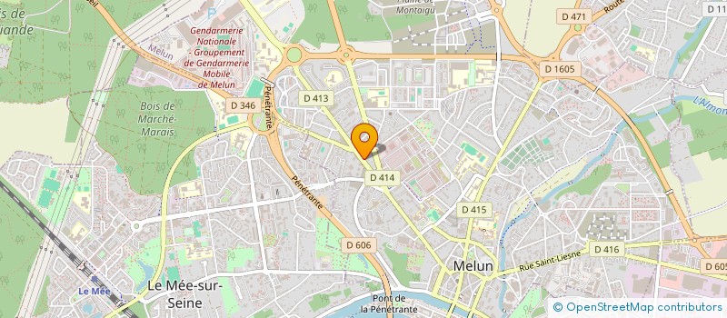 localisation de l'entreprise MDH BATIMENT à MELUN