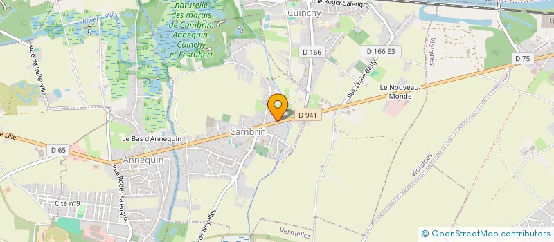 localisation de l'entreprise MDH DIAGNOSTIX  CAMBRIN