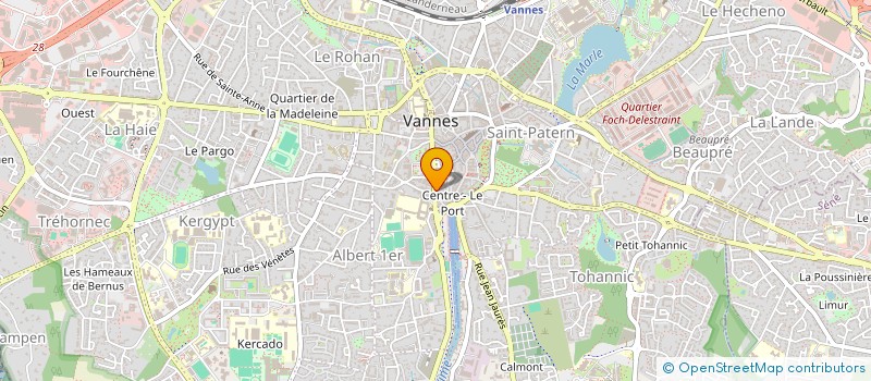 localisation de l'entreprise MDH RENOVATION à VANNES