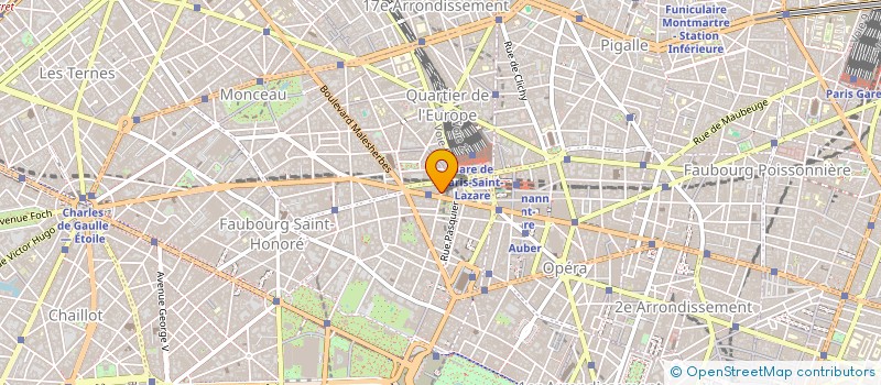 localisation de l'entreprise MDHF à PARIS
