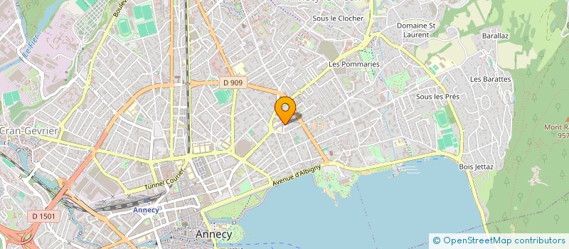 localisation de l'entreprise MDHGD à ANNECY