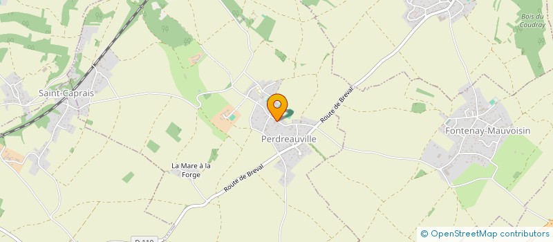 localisation de l'entreprise MDI  PERDREAUVILLE