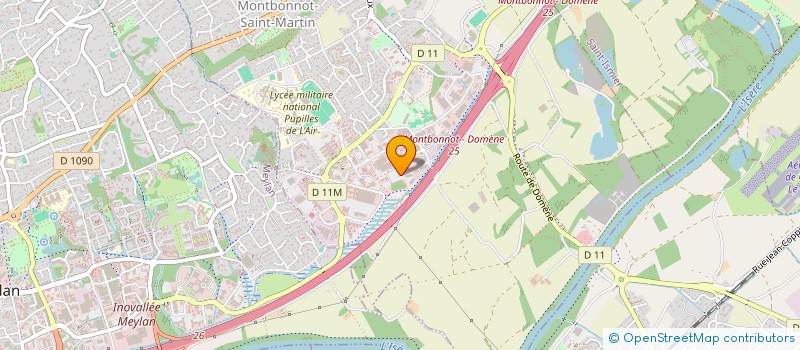 localisation de l'entreprise MDI  MONTBONNOT-SAINT-MARTIN