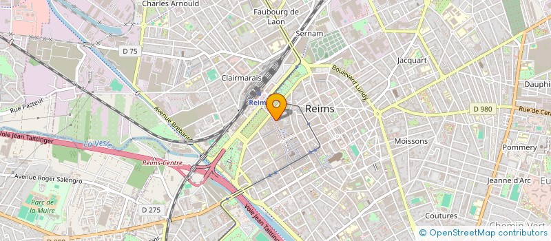 localisation de l'entreprise MDI  THILLOIS