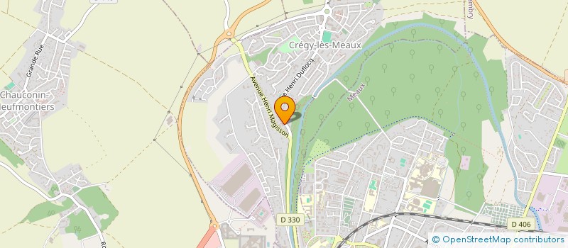 localisation de l'entreprise MDI CONSEIL  CREGY-LES-MEAUX