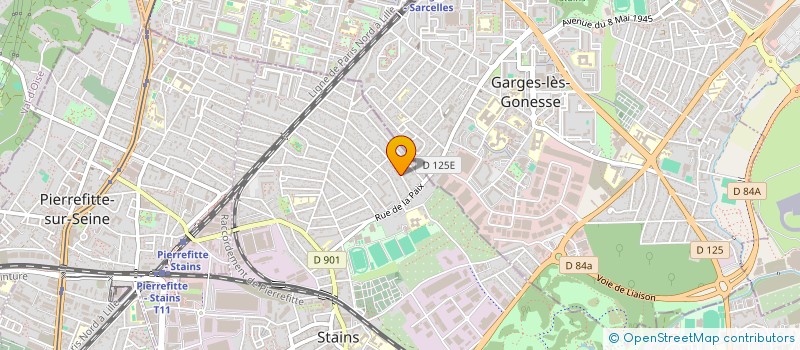 localisation de l'entreprise MDI EVENT à DRANCY