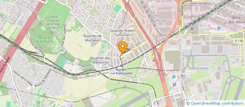 localisation de l'entreprise MDI FRANCE à RUNGIS