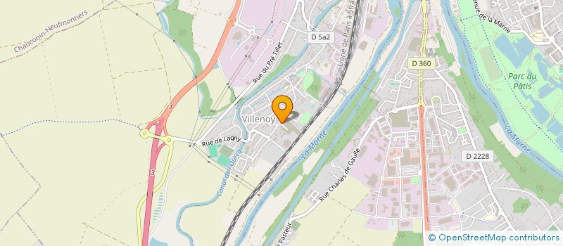 localisation de l'entreprise MDI HOLDING  CREGY-LES-MEAUX