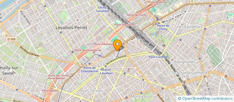 localisation de l'entreprise MDI INFORMATIQUE.COM  PARIS