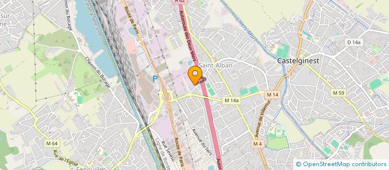 localisation de l'entreprise MDI INVESTISSEMENTS  SAINT-ALBAN