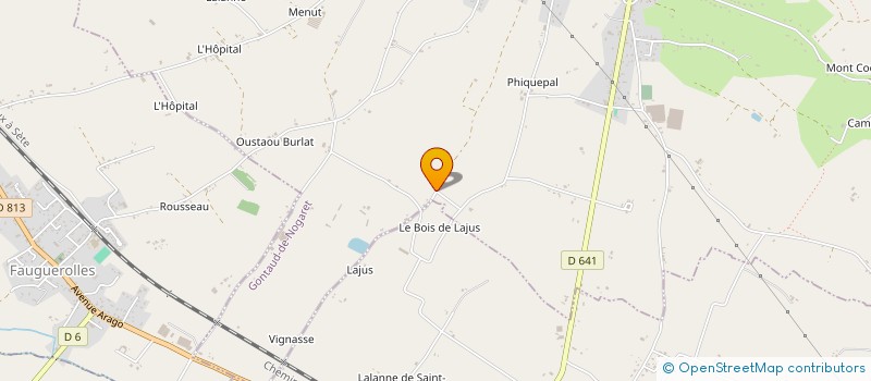 localisation de l'entreprise MDI JP  GONTAUD-DE-NOGARET