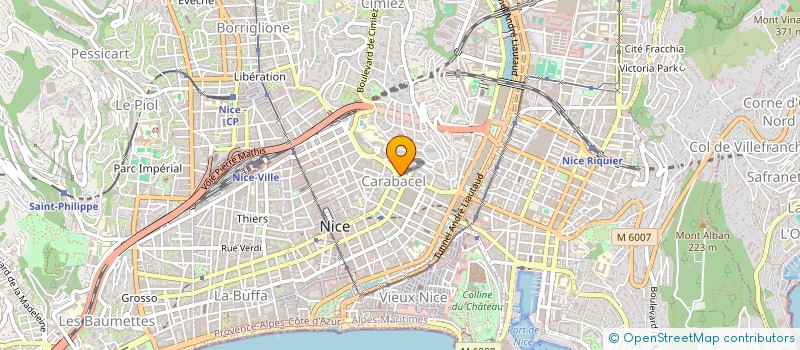 localisation de l'entreprise MDI PRESTIGE à NICE