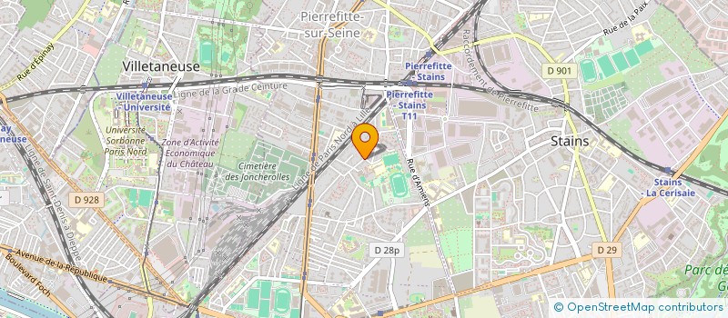 localisation de l'entreprise MDI RENOV  SAINT-DENIS