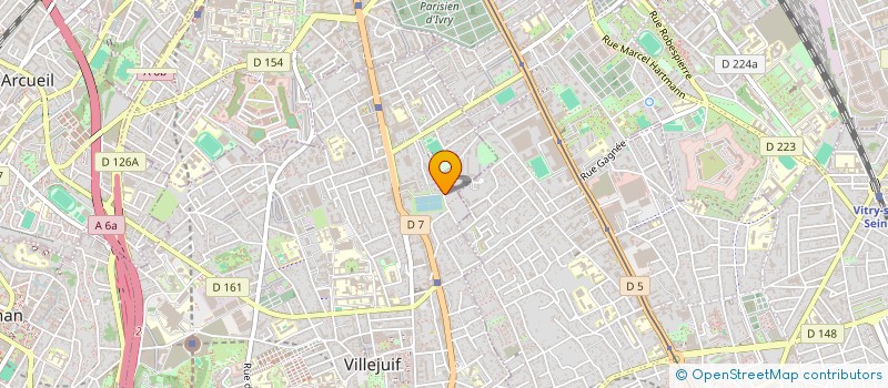 localisation de l'entreprise MDIDDA à VILLEJUIF