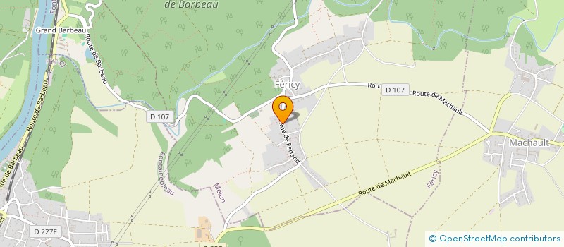 localisation de l'entreprise MDIGITAL  FERICY