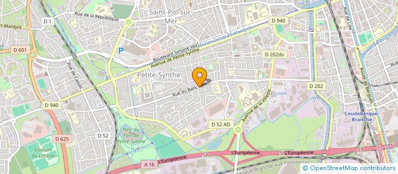 localisation de l'entreprise MDIMMO à DUNKERQUE