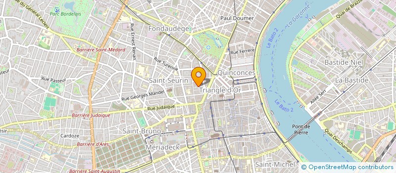 localisation de l'entreprise MDINVEST  BORDEAUX