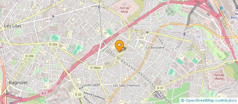 localisation de l'entreprise MDIT CS à ROMAINVILLE