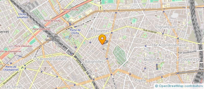 localisation de l'entreprise MDJ à PARIS