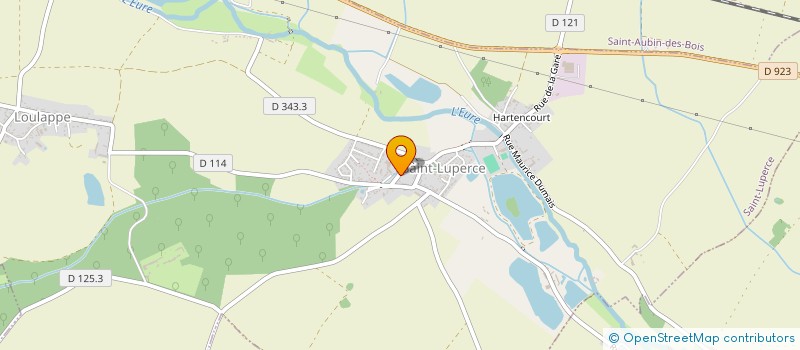 localisation de l'entreprise MDJ à SAINT-LUPERCE