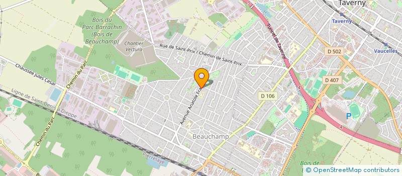 localisation de l'entreprise MDJ VIANDES  ARGENTEUIL